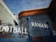 Gate at Ibrox Stadium in Glasgow, home ground of Scottish Premiership club Rangers FC.