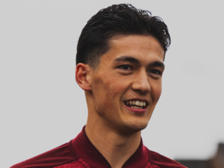 Elijah Just of Motherwell before their final home game of the 2025/26 Scottish Premiership season.