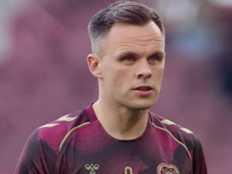 Hearts captain Lawrence Shankland